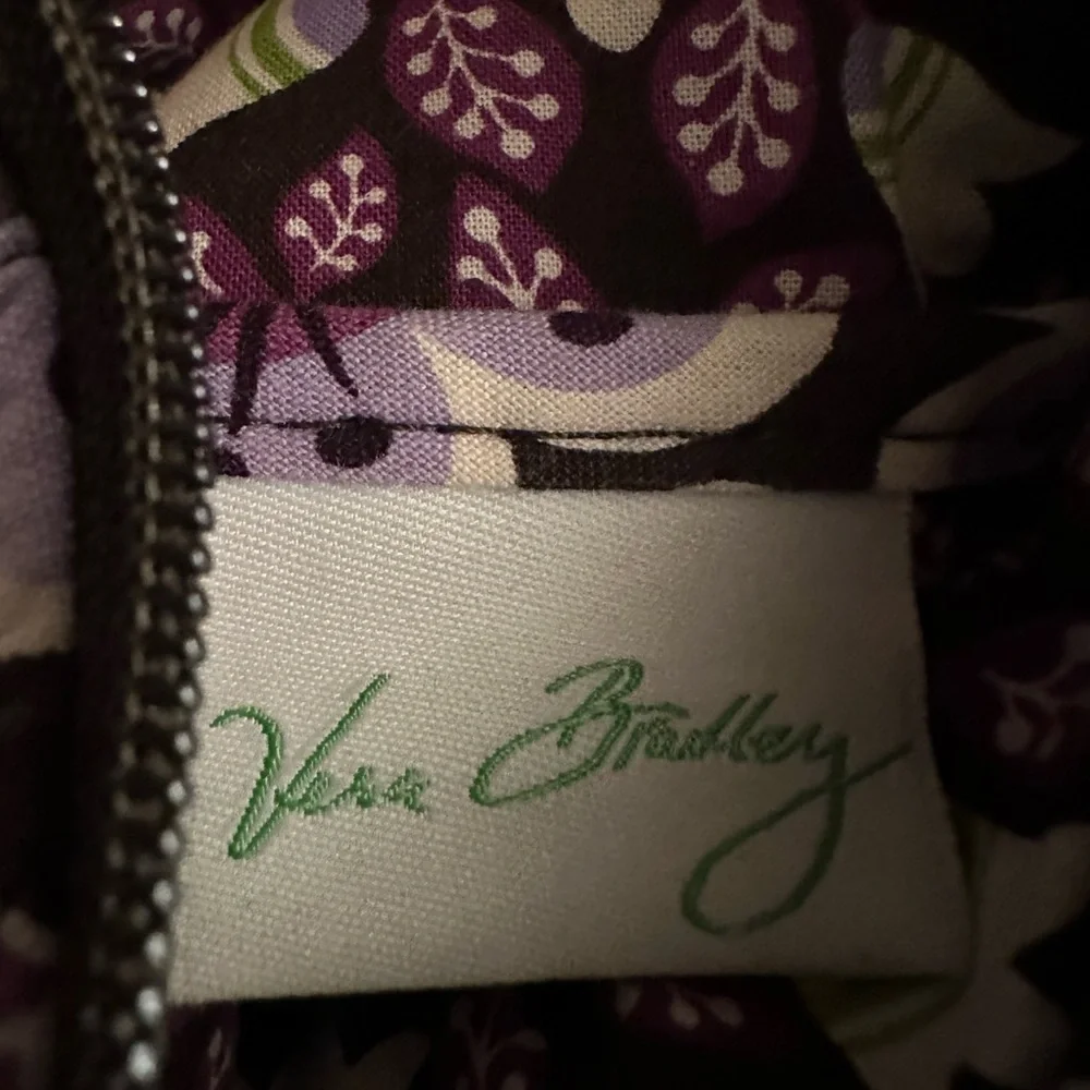 Retired Vera Bradley Hipster Crossbody in Plum Petals